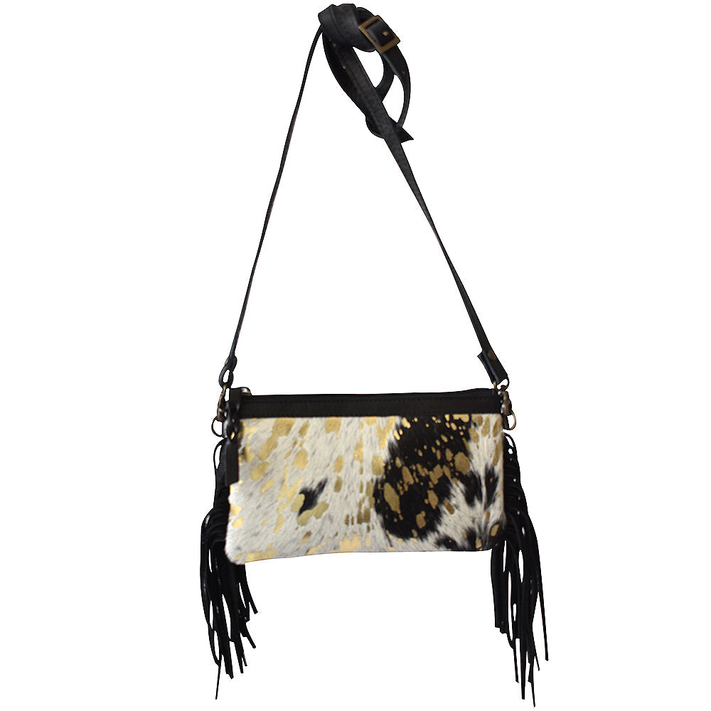 American Darling Small Crossbody Hair On Genuine Leather Women Bag Western Handbag Purse