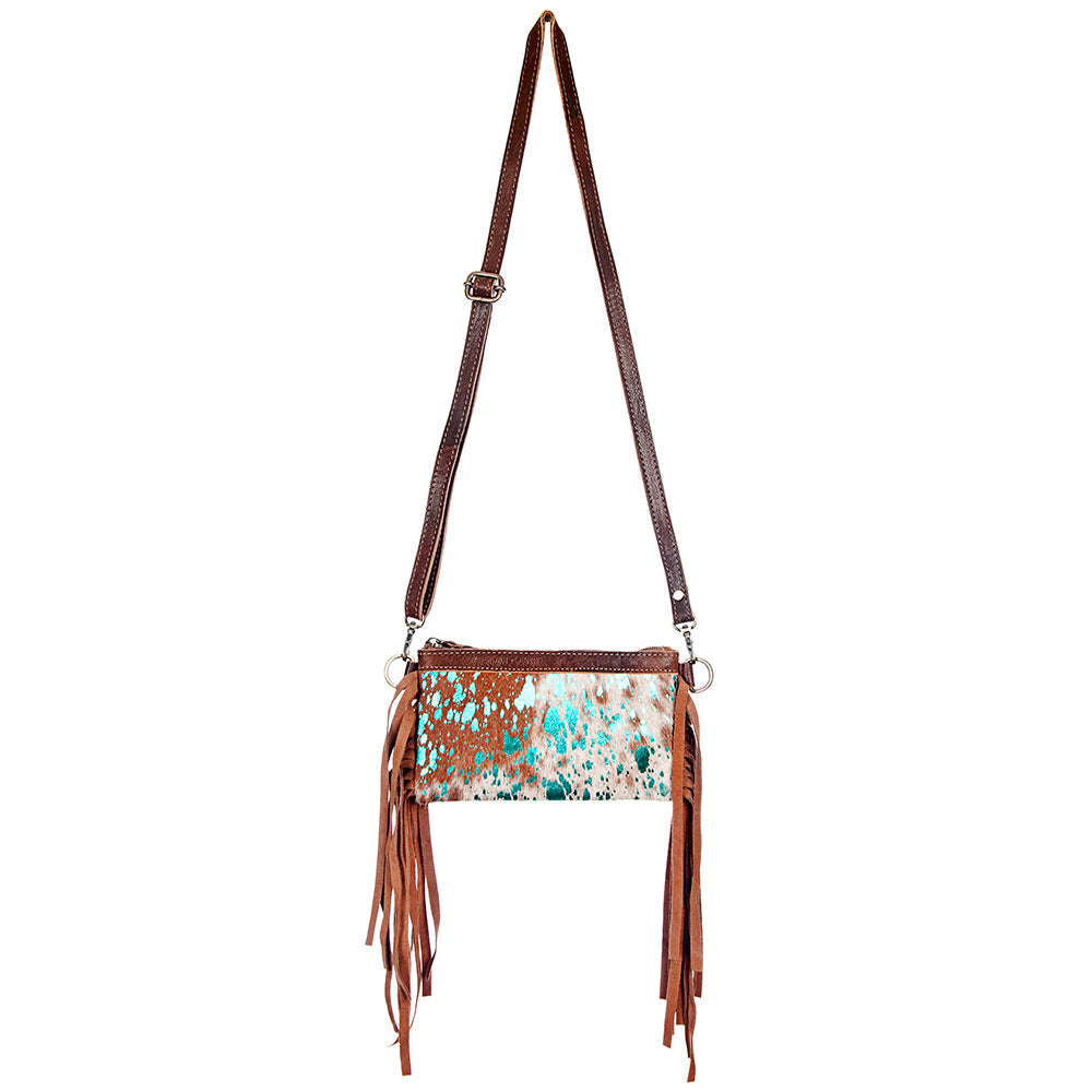 American Darling Small Crossbody Hair On Genuine Leather Women Bag Western Handbag Purse
