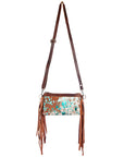 American Darling Small Crossbody Hair On Genuine Leather Women Bag Western Handbag Purse