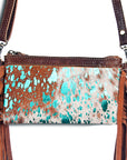 American Darling Small Crossbody Hair On Genuine Leather Women Bag Western Handbag Purse