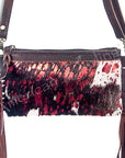 American Darling Small Crossbody Hair On Genuine Leather Women Bag Western Handbag Purse