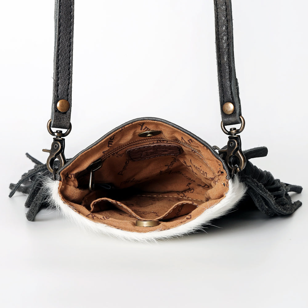 American Darling Cross Body Hair On Genuine Leather Women Bag Western Handbag Purse