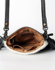 American Darling Cross Body Hair On Genuine Leather Women Bag Western Handbag Purse