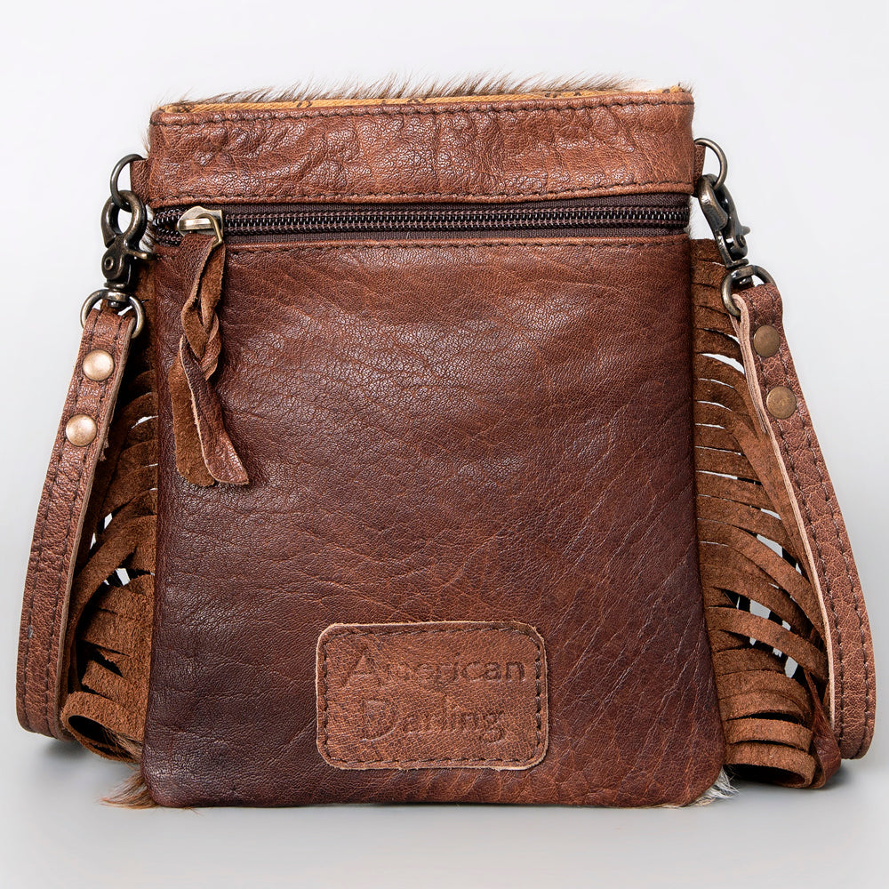 American Darling Cross Body Hair On Genuine Leather Women Bag Western Handbag Purse
