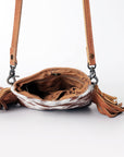 American Darling Cross Body Hair On Genuine Leather Women Bag Western Handbag Purse