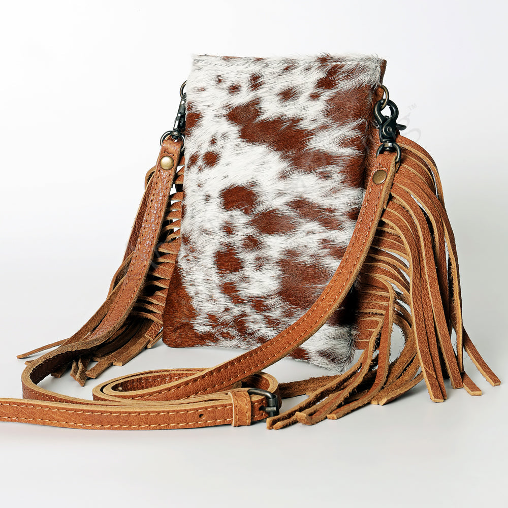 American Darling Cross Body Hair On Genuine Leather Women Bag Western Handbag Purse