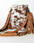 American Darling Cross Body Hair On Genuine Leather Women Bag Western Handbag Purse