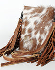 American Darling Cross Body Hair On Genuine Leather Women Bag Western Handbag Purse