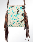 American Darling Cross Body Hair On Genuine Leather Women Bag Western Handbag Purse