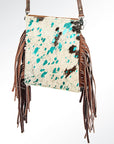 American Darling Cross Body Hair On Genuine Leather Women Bag Western Handbag Purse