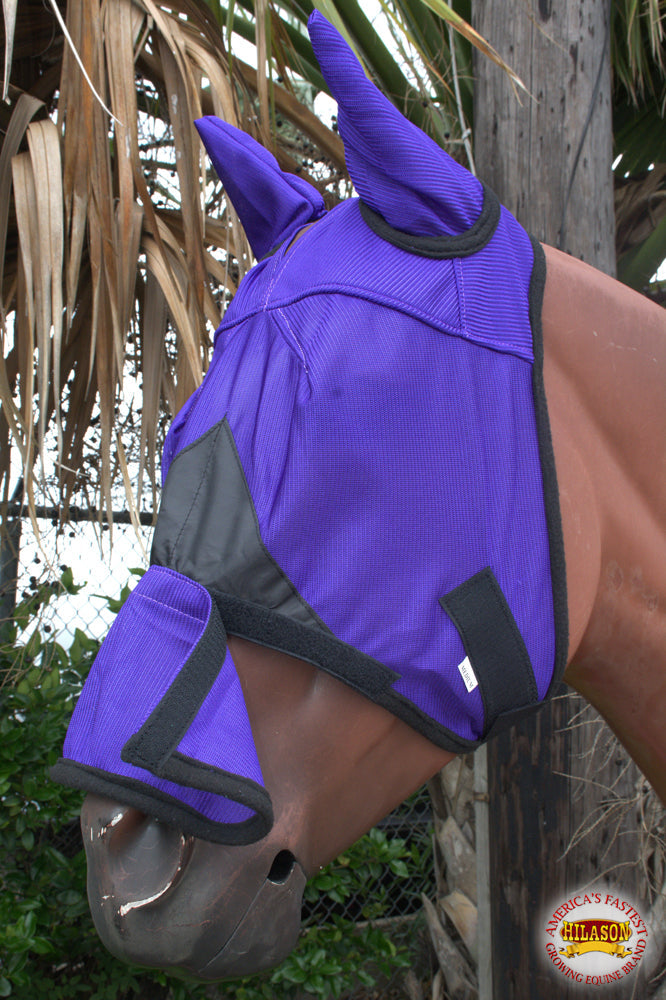HILASON Western UV Protection Insects Bug Mosquito Spring Summer Fly Mask