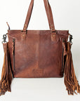 American Darling Tote Hair On Genuine Leather Women Bag Western Handbag Purse