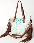 American Darling Tote Hair On Genuine Leather Women Bag Western Handbag Purse