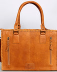 American Darling Briefcase Hair-On Genuine Leather Women Bag Western Handbag Purse