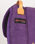 Hilason Horse Bareback Saddle Pad Anti Slip Base Suede Leather Brown