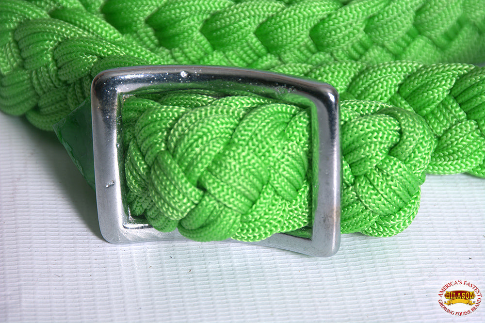 1&quot; X 8Ft Hilason Braided Poly Barrel Horse Racing Flat Reins