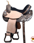 Western Horse Treeless Saddle American Leather Trail Barrel Tack
