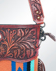 American Darling Cross Body Saddle Blanket Genuine Leather Western Women Bag |Handbag Purse Crossbody for Cute