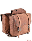 HILASON Western Leather Horse Saddle Bag For Trail