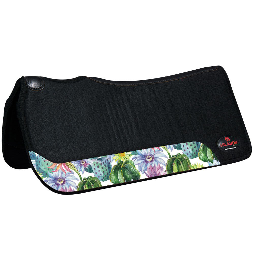 HILASON 31 In X 30 In Western Horse 100% Wool Felt Saddle Pad
