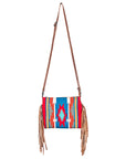 American Darling Cross Body Saddle Blanket Genuine Leather Women Bag Western Handbag Purse