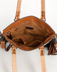 American Darling Cross Body I Hand Tooled Hair-On Genuine Leather Women Bag Western Handbag Purse