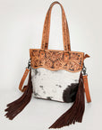 American Darling Cross Body I Hand Tooled Hair-On Genuine Leather Women Bag Western Handbag Purse