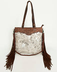 American Darling Cross Body I Hand Tooled Hair-On Genuine Leather Women Bag Western Handbag Purse