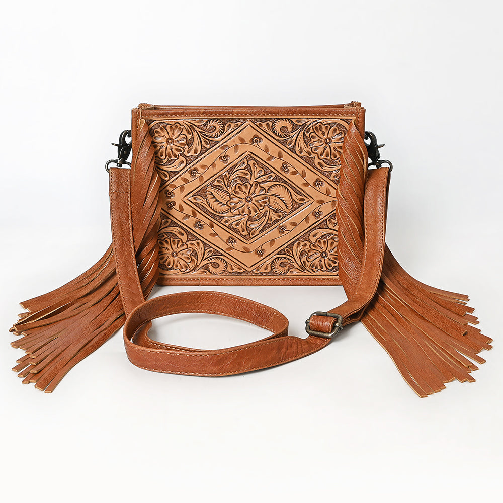 ADBG280 American Darling Hand Tooled Genuine Leather Women Bag Western Handbag Purse