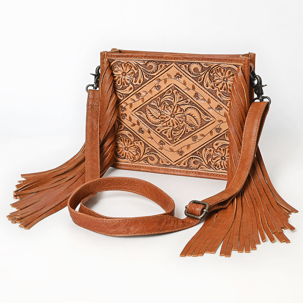 ADBG280 American Darling Hand Tooled Genuine Leather Women Bag Western Handbag Purse