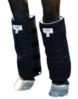 Cashel Horse Bandage Ship Boot Adjustable Yet Nonbinding Black