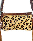 American Darling Small Crossbody Hair On Genuine Leather Women Bag Western Handbag Purse