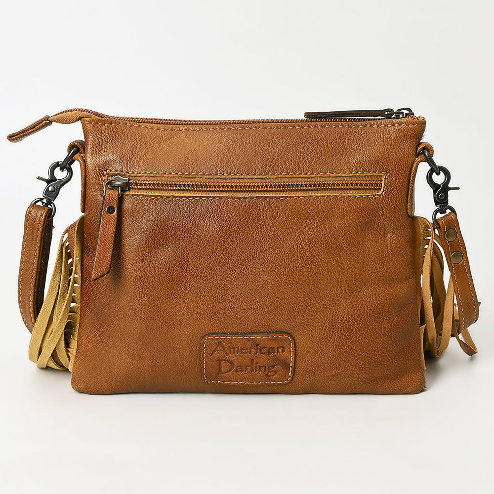 American Darling Small Crossbody Saddle Blanket Genuine Leather women bag western handbag purse