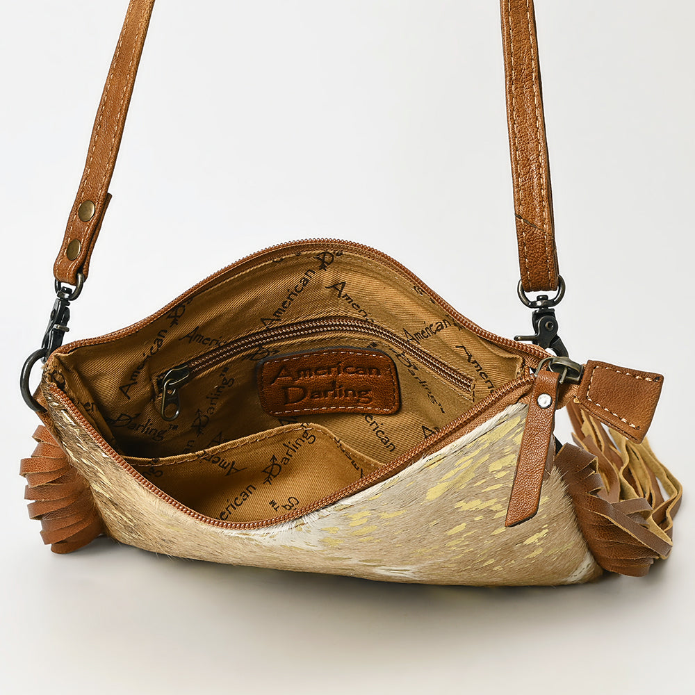 American Darling Small Crossbody Saddle Blanket Genuine Leather women bag western handbag purse