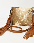 American Darling Small Crossbody Saddle Blanket Genuine Leather women bag western handbag purse