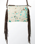American Darling Small Crossbody Saddle Blanket Genuine Leather women bag western handbag purse