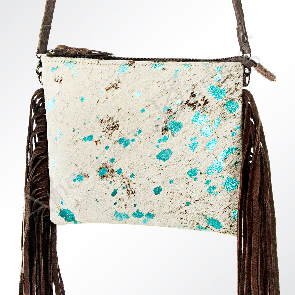 American Darling Small Crossbody Saddle Blanket Genuine Leather women bag western handbag purse