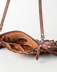 American Darling Small Crossbody Saddle Blanket Genuine Leather women bag western handbag purse