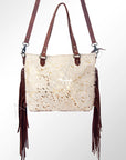 American Darling Tote Hair On Genuine Leather Women Bag Western Handbag Purse
