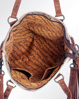 American Darling Tote Hair On Genuine Leather Women Bag Western Handbag Purse
