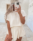 High Waist Skort Set