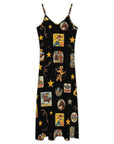 Vintage Cowgirl Collage Western Sun Dress
