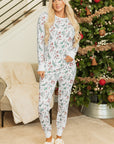Aileen Print thermal Pullover Pants