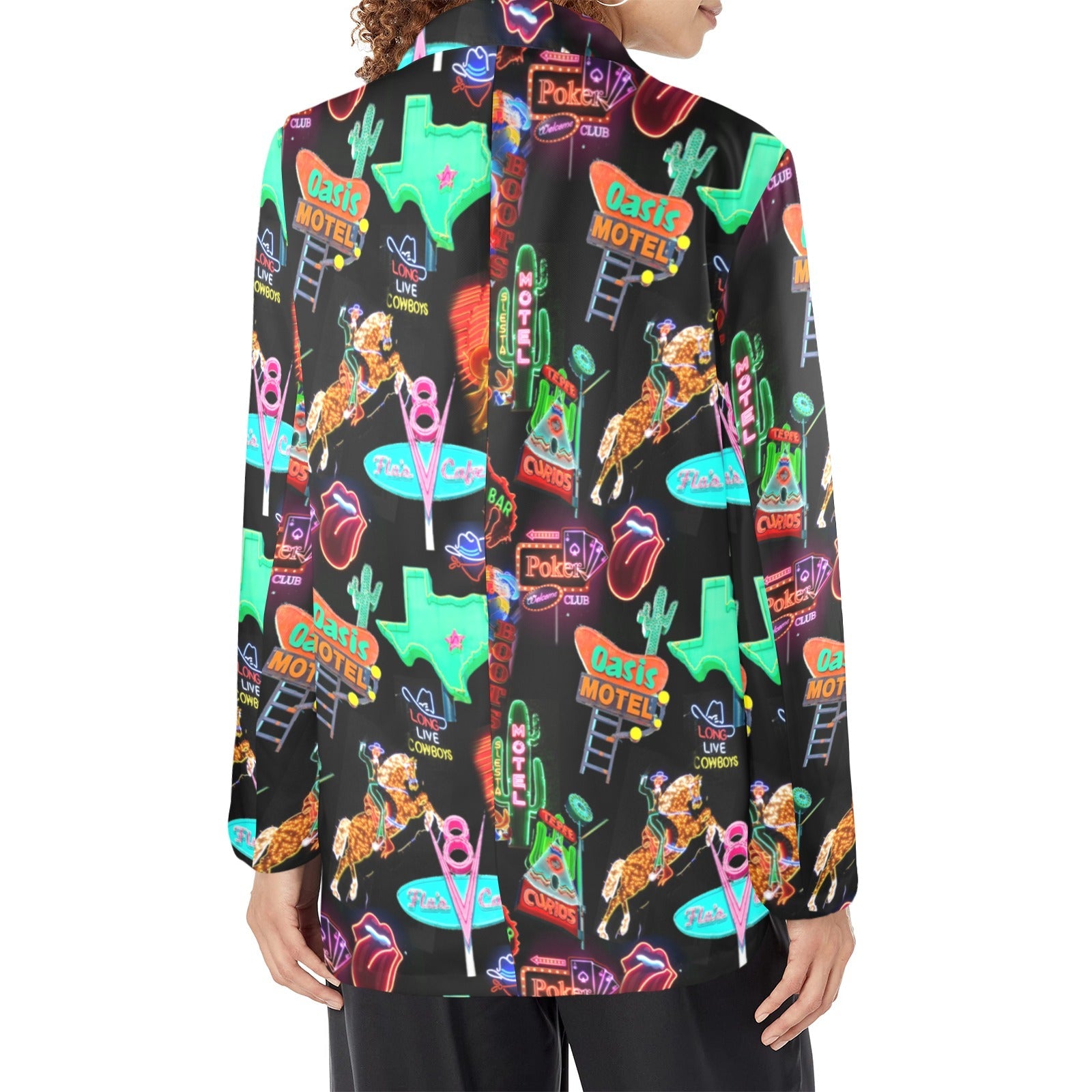 Vegas Neon Women&#39;s Western Blazer