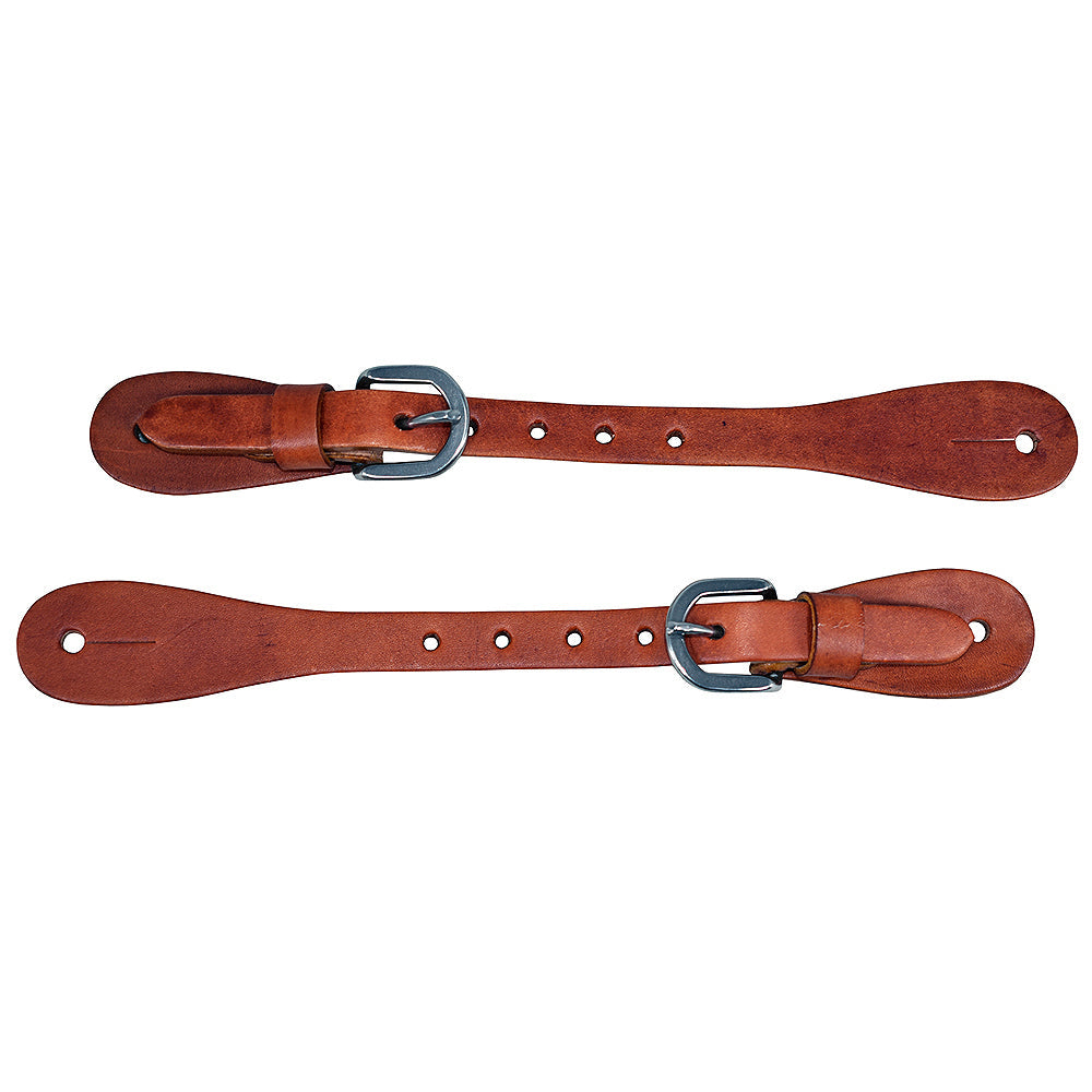 Hilason Western Cowboy Cowgirl Heavy Duty Genuine Leather Slobber Straps Black