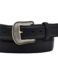 3D Belt 1.50 In. Mens Waxy Leather Western Basic Black
