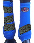 Medium Hilason Horse Medicine Sports Boots Rear Hind Leg
