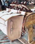 Sawbuck Pack Saddle With White Heavy Duty Pack Bags Panniers And Pad