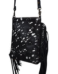 American Darling Cross Body Hair On Genuine Leather Women Bag Western Handbag Purse