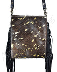 American Darling Cross Body Hair On Genuine Leather Women Bag Western Handbag Purse